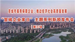 “宣城企業(yè)家日”系列新聞發(fā)布會(huì)（第三場(chǎng)）